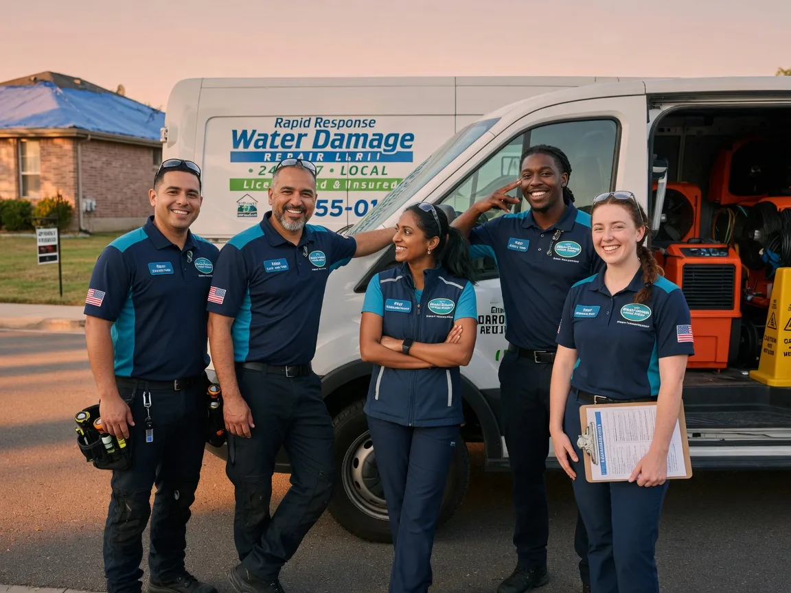 Water Damage Restoration company in Saratoga, TX